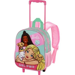 Clearance Barbie Multicolor Mochila 3D con Ruedas Pequeña Pets