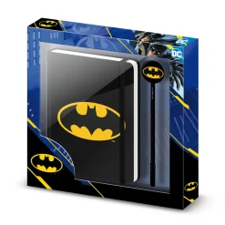 Hot Batman Negro Diario + Bolígrafo Fashion Batsignal
