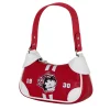 Fashion Betty Boop Burdeos Bolso Fancy Casual Varsity