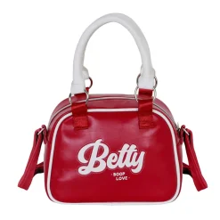 Online Betty Boop Burdeos Bolso Bowling Fashion Varsity