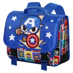 Best Capitán América Azul Mochila Cartable 2.0 Punch