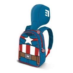 Outlet Capitán América Azul Mochila con Capucha Hood GuriHiru