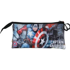 Hot Capitán América Multicolor Portatodo Triple FAN 2.0 Defender