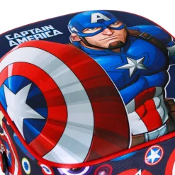Clearance Capitán América Multicolor Mochila 3D Elite Patriot