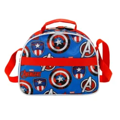 Best Capitán América Rojo Bolsa Portamerienda 3D Gravity