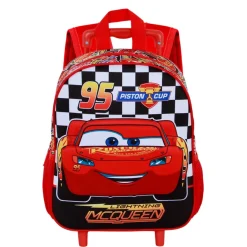 Sale Cars 3 Multicolor Mochila 3D con Ruedas Pequeña Racer