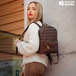 Discount Charlie y la Fábrica de Choco. Marrón Mochila Fashion Choco