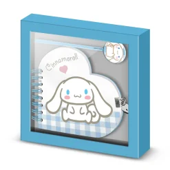 Clearance Cinnamoroll Multicolor Cuaderno Corazón Llave + Boli