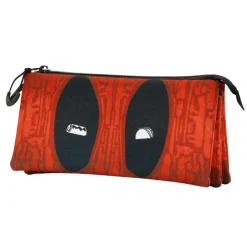 New Deadpool Rojo Estuche Portatodo Triple ECO Weapons