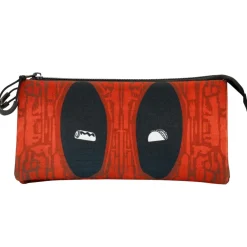 New Deadpool Rojo Estuche Portatodo Triple ECO Weapons