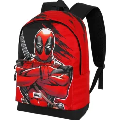Fashion Deadpool Rojo Mochila HS PLUS Bad