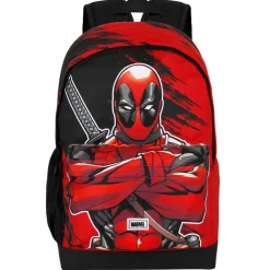 Fashion Deadpool Rojo Mochila HS PLUS Bad
