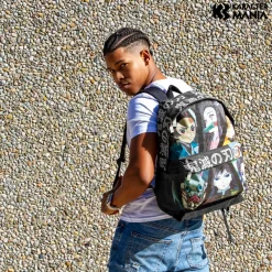 New Demon Slayer Negro Mochila HS FAN 2.0 Taisho