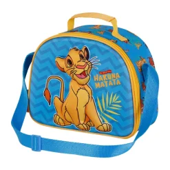 Discount El Rey León Azul Bolsa Portamerienda 3D Hakuna