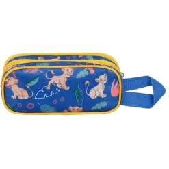 Discount El Rey León Azul Estuche Portatodo Doble 3D Nala
