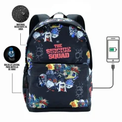Sale Escuadrón Suicida Negro Mochila HS 1.3 Taskforce
