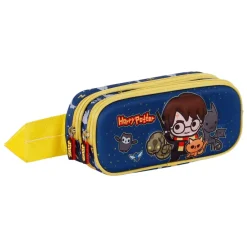 Clearance Harry Potter Azul Estuche Portatodo Doble 3D Beasty Friends