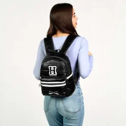 Best Harry Potter Negro Mochila Fashion Padding H