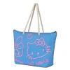 Discount Hello Kitty Azul Bolsa de Playa Soleil Denim
