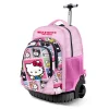 Clearance Hello Kitty Multicolor Mochila Trolley GTS FAN Panels