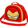 New Iron Man Rojo Bolsa Portamerienda 3D Bobblehead
