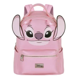 Outlet Lilo y Stitch Angel Rosa Mochila Heady Face