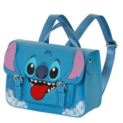 Sale Lilo y Stitch Azul Bolso-Mochila Satchel Tongue