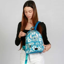 New Lilo y Stitch Azul Mochila Heady Aloha