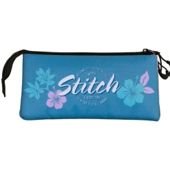 Fashion Lilo y Stitch Lila Estuche Portatodo Triple Skate