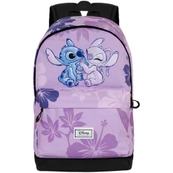 Discount Lilo y Stitch Lila Mochila HS FAN 2.0 Stitch & Angel