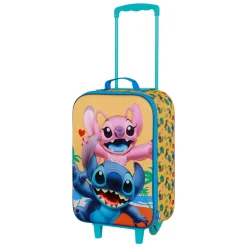 Clearance Lilo y Stitch Multicolor Maleta Trolley Soft 3D Ocean
