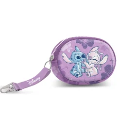 New Lilo y Stitch Rosa Monedero Pill Stitch & Angel