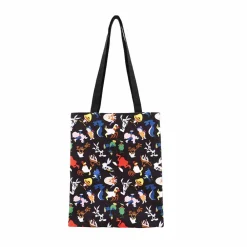 Fashion Looney Tunes Multicolor Bolsa de la Compra Shopping Gang