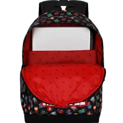 New Los Vengadores Negro Mochila HS PLUS Chibi