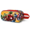 Discount Los Vengadores Rojo Estuche Portatodo Doble 3D Attack