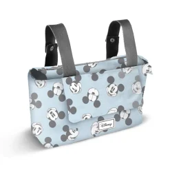 Fashion Mickey Mouse Azul Bolso Organizador Carro Bebé Hamper Mommy Bonny