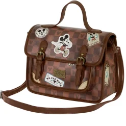 Discount Mickey Mouse Marrón Bolso-Mochila Satchel Journey
