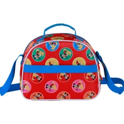 New Mickey Mouse Multicolor Bolsa Portamerienda 3D Star