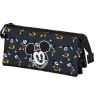 Outlet Mickey Mouse Negro Estuche Portatodo Triple Looks