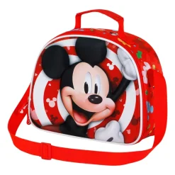 Discount Mickey Mouse Rojo Bolsa Portamerienda 3D Twirl