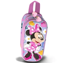 Discount Minnie Mouse Lila Estuche Portatodo Doble 3D Spring