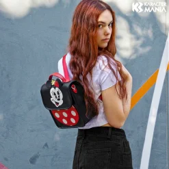 Hot Minnie Mouse Multicolor Bolso-Mochila Satchel Face