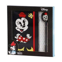 New Minnie Mouse Multicolor Diario + Bolígrafo Fashion Face