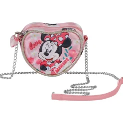 Discount Minnie Mouse Rosa Bolso Corazón Mini Garden