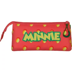 Online Minnie Mouse Rosa Estuche Portatodo Triple Fresh