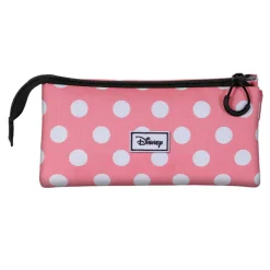 Clearance Minnie Mouse Rosa Estuche Portatodo Triple Closer