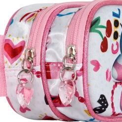 New Minnie Mouse Rosa Estuche Portatodo Doble 3D Too Cute