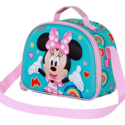 Hot Minnie Mouse Turquesa Bolsa Portamerienda 3D Greet