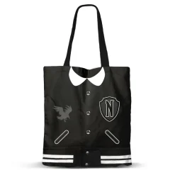 Clearance Miércoles Negro Bolsa de la Compra Shopping Varsity
