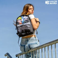 Outlet Naruto Gris Mochila Pequeña HS FAN Kid